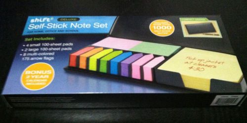 Self-stick note set for sale