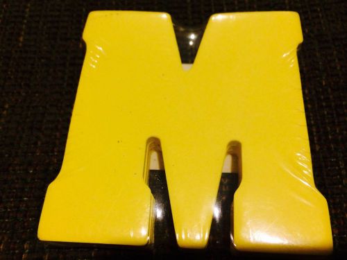 Letter &#034;M&#034; adhesive notes set of 100