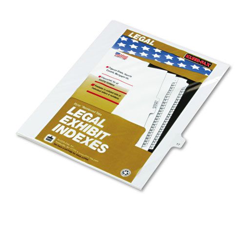 80000 series legal exhibit index dividers, side tab, printed &#034;17&#034;, 25/pack for sale