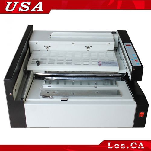 Automatic glue book binding machine wireless perfect binding for sale