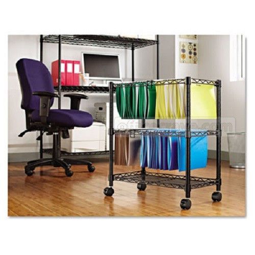 Rolling Filing Cabinet Office Storage Cart Supplies Organize Home Work Business