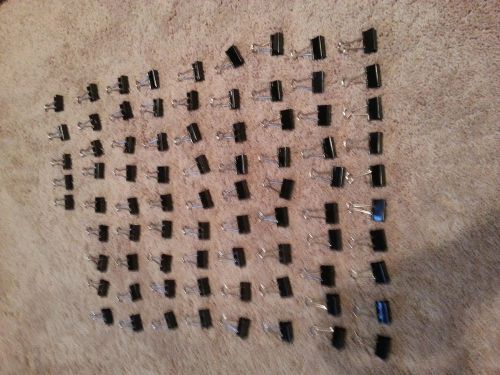 ACCO Binder Clips - Small, Medium and Large (171 Clips in Total) CHEAP!!
