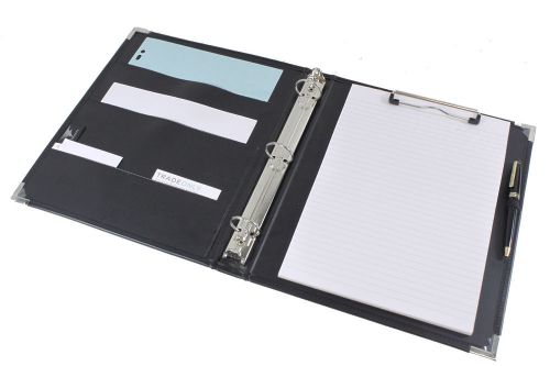 A4 folder with clipboard conference organiser document portfolio #91 for sale
