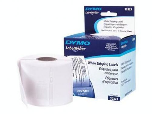 DYMO LabelWriter Shipping - Permanent adhesive labels - black on white - 2 30323