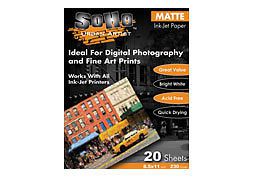 SoHo Ink-Jet Paper Matte 230 gram (50 Pack) 5x7&#034;