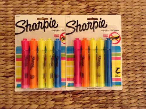 10 Sharpie Highlighters,Assorted Colors