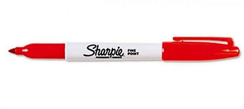72 SHARPIE Fine RED  Permanent MARKERS !!!!!!!!!!!!!!!!