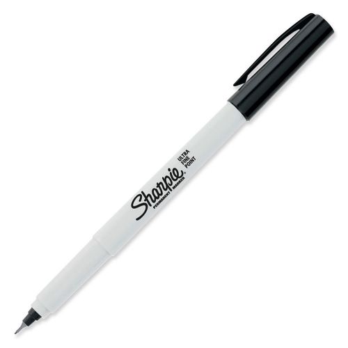 Sharpie Permanent Marker Pen Ultra Fine Tip Black 1-Marker 37001