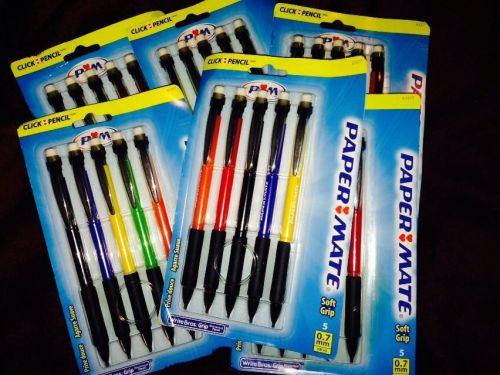 1 packages of Papermate Mechanical Pencils (5 per package) NEW