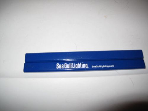 Sea Gull Lightning Blue Wood Carpenter Pencil NAHB 2014