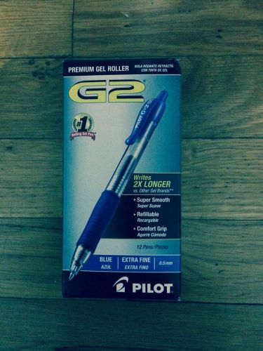 pilot g2 pens blue