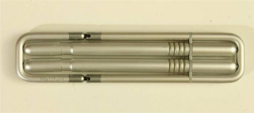 Astrum plus - aluminum ball point pen &amp; mechanical pencil set - wraparound frame for sale