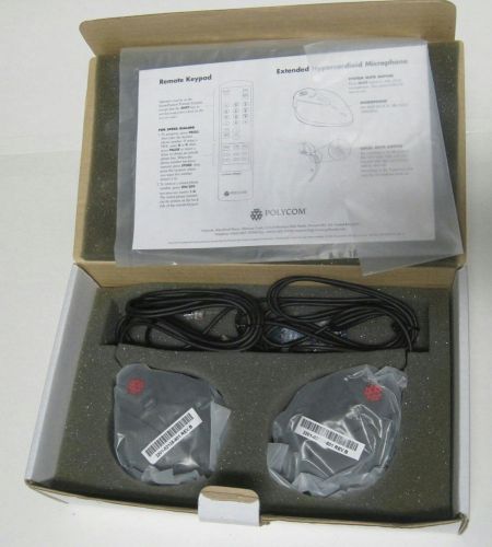 Polycom soundstation premier extended hypercardioid microphone 2201-02138-601 for sale