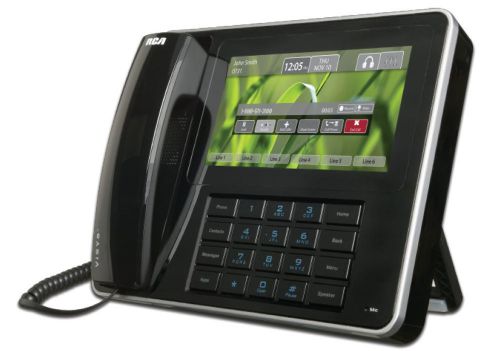 New rca avx-rcaip150 7in touch screen, 6-32 line sip phone for sale