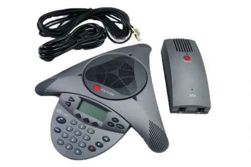 Polycom VTX 1000 Conferencing Phone System 2201-07142-601 REFURB WARNTY