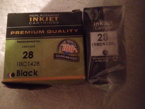 Inkjet Replacement For Lexmark  No. 28 Black Ink Cartridge Black Inkjet 175