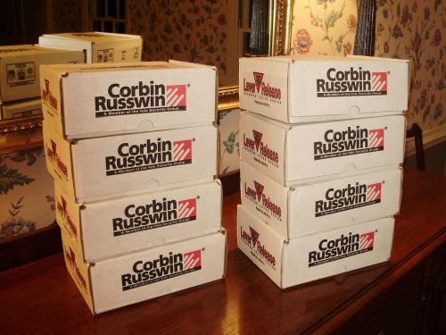 Lot (8) corbin russwin cylindrical lever lock (passage) sets cl3910 nzd 626 for sale