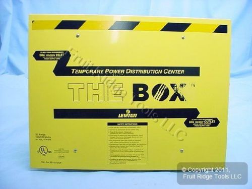 Leviton gfci worksite power panel &#034;the box&#034; pb103sgf for sale