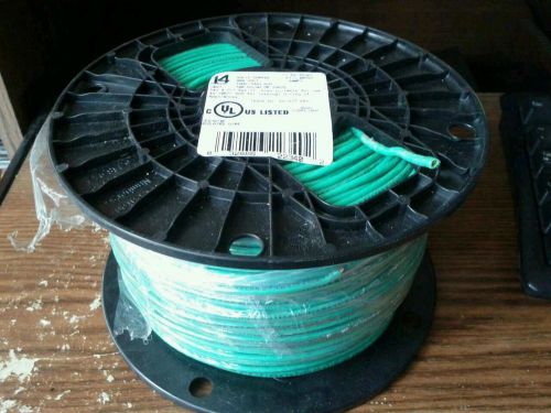 #14 solid copper wire green for sale
