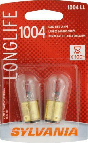 Sylvania 1004 ll long life miniature lamp  (pack of 2) for sale