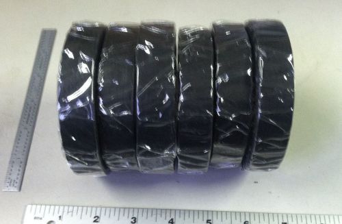 Standard Friction Tape #45 Black .75x60 Ft. Lot of 6 Rolls NEW A0215