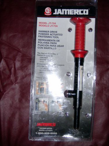 Jamerco Hammer Drive Powder Actuated Fastening Tool  (new)
