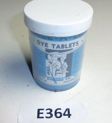 Trace a leak septic dye test tablets flow studies detector blue presto for sale