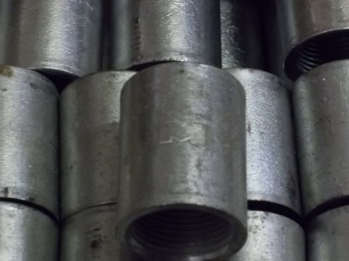 1&#034; Galvanized Muller steel coupling 70 pc