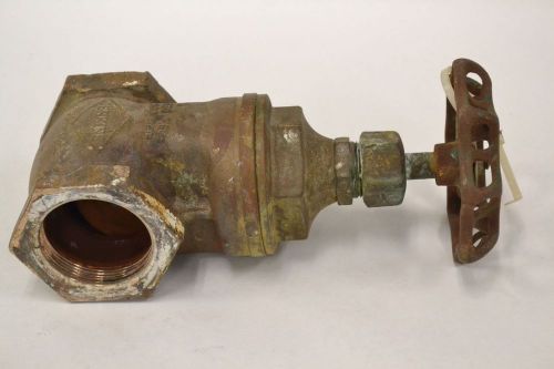 Jenkins 670 150 wsp bronze 300owg 2 way threaded 2 in npt gate valve b324347 for sale