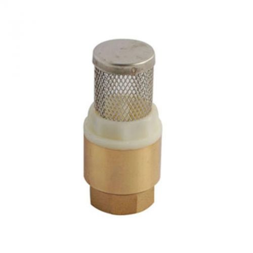 Brass foot valve 3/4 b &amp; k industries foot valves 101-324 solid brass for sale