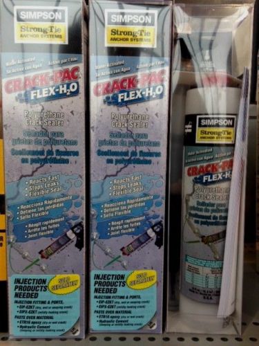 Simpson strong tie cpfh09 crack - pac flex - h2o tube for sale