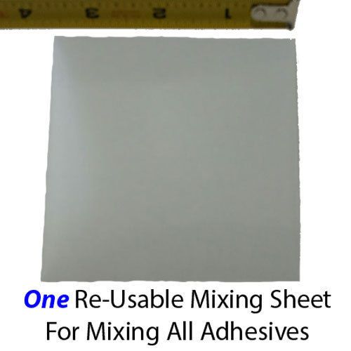 Re-Usable Mixing Sheets (3x5-inch size) - One Sheet