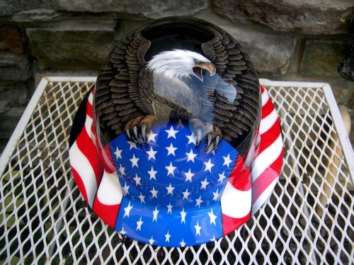 Fibre metal bald eagle hard hat for sale
