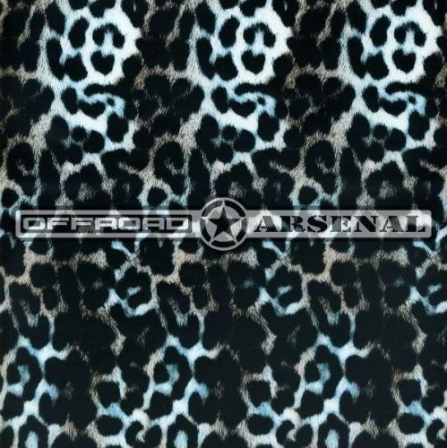 HYDROGRAPHIC WATER TRANSFER HYDRODIPPING FILM HYDRO DIP LEOPARD SKIN BLUE PRINT