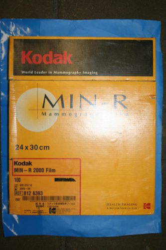 Kodak MIN-R 2000 Mammography Film 24 x 30 cm (100 Sheet)