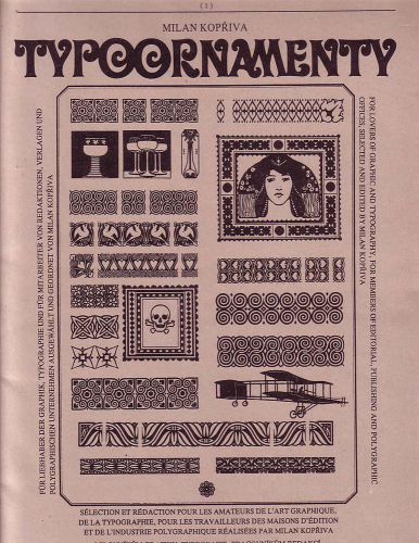 Typograpahic ornamentation art deco art nouveau book fm prague: pluto publishers for sale