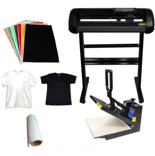 24&#034; vinyl cutting plotter 15x15 heat press transfer flocking paper t-shirts for sale