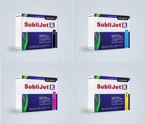 SUBLIJETR SUBLIMATION INK  KIT (CMYK) CARTRIDGES FOR RICOH SG 3110D