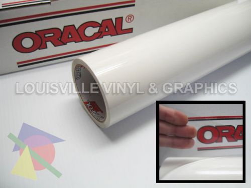 1 roll 24&#034; x 5 yds transparent oracal 651 sign &amp; graphics cutting vinyl for sale