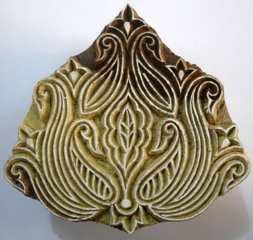 New wooden hand carved designe printing block tattoo heena stamp christmas gifts for sale