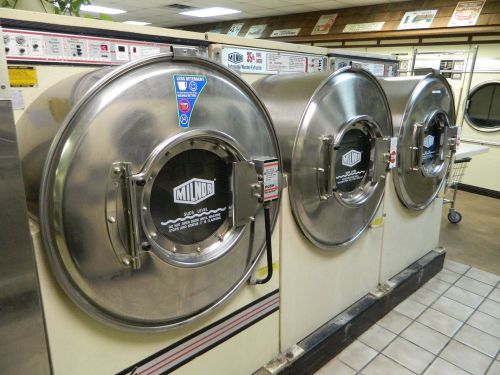 Milnor 1980&#039;s model triple loader 35 lb washer for sale
