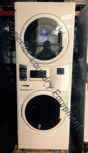 Maytag 16lb stack washer/dryer model mlg20pr, white, 120v, gas, new 2012 model for sale