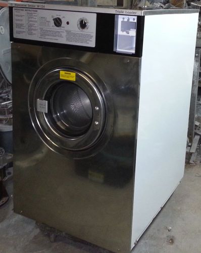 USED **  REBUILT** Wascomat Washer W124 220v 3 Phase Stainless Steel Front Panel