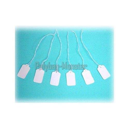 500pcs price tags tie on write jewelry display 13x24mm for sale