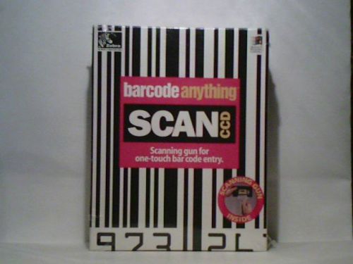 Barcode anything scan ccd keyboard port upc scanning gun windows compatible new! for sale