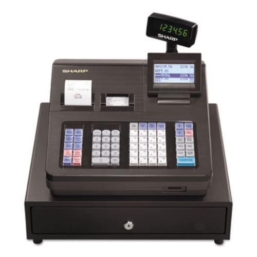 Sharp xea43s xe-a43s cash register, thermal printer, 7000 lookups, 40 clerks, for sale