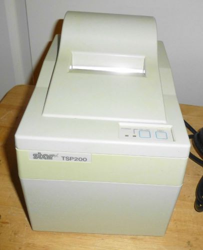 STAR TSP200 POS THERMAL RECEIPT PRINTER - SERIAL/PARALLEL PORT - TESTED