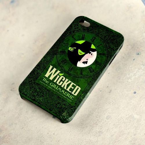 Wicked The Grimmerie Vintage Book A21 Cover iPhone And Samsung Galaxy Case