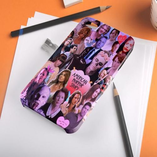 American Horror Story Collage All Character Face iPhone A108 Samsung Galaxy Case
