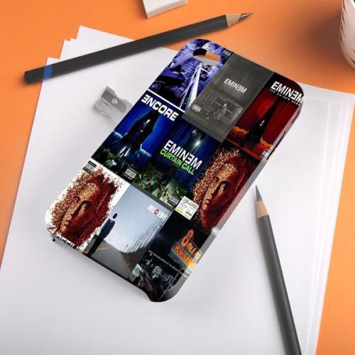 Eminem Collage Rapper Shady All Album Cover iPhone A108 Samsung Galaxy Case